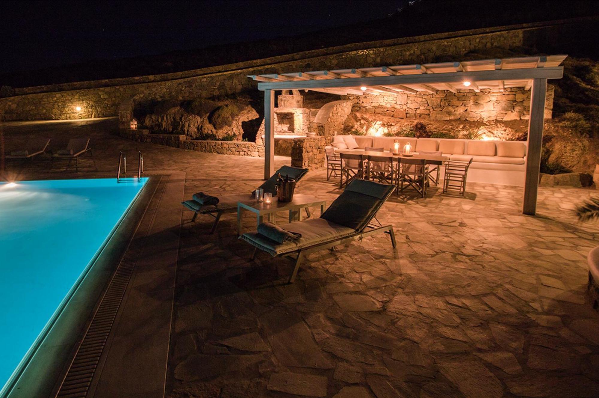 Villa Anatoli Mykonos Town Bagian luar foto
