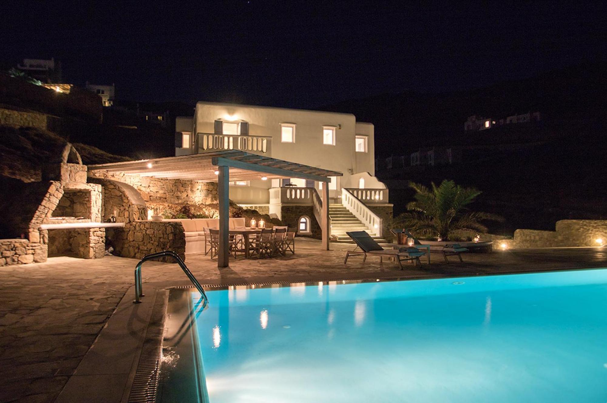 Villa Anatoli Mykonos Town Bagian luar foto