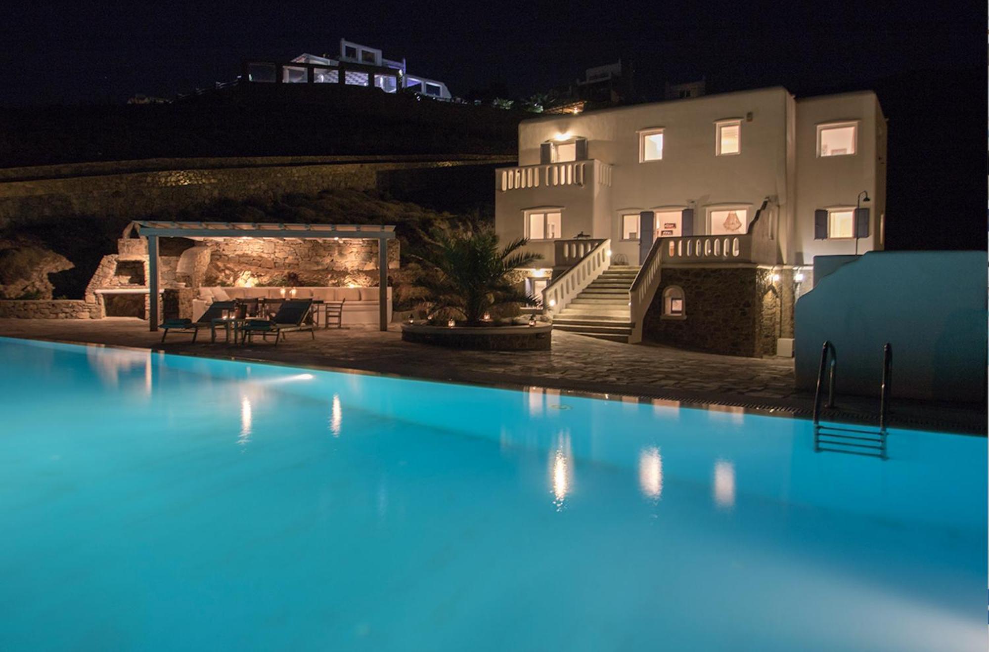 Villa Anatoli Mykonos Town Bagian luar foto