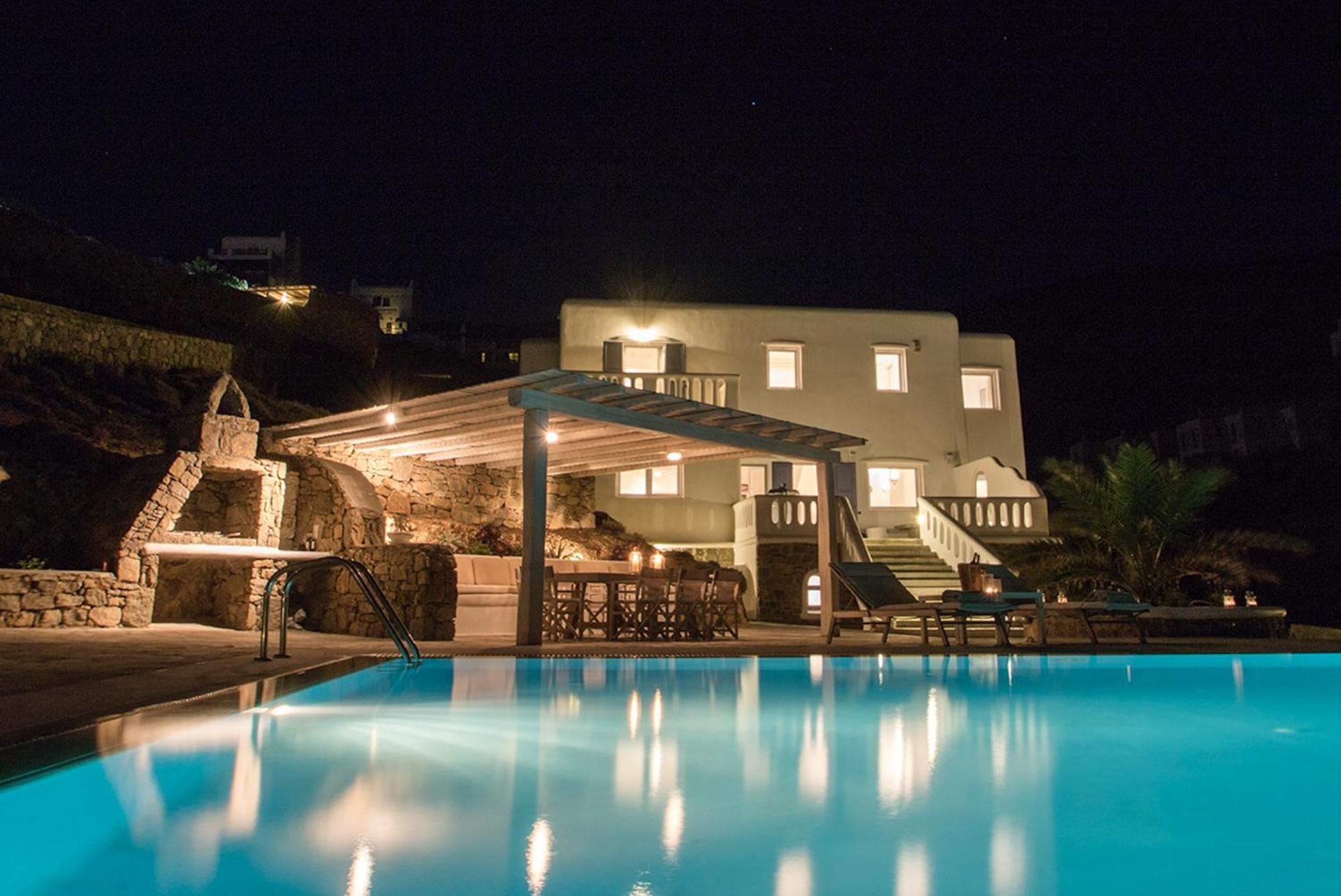 Villa Anatoli Mykonos Town Bagian luar foto