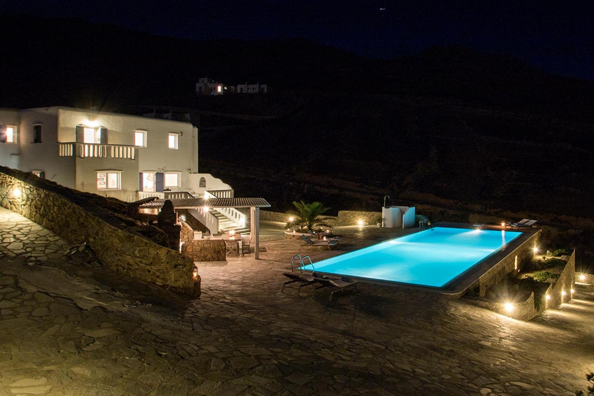 Villa Anatoli Mykonos Town Bagian luar foto